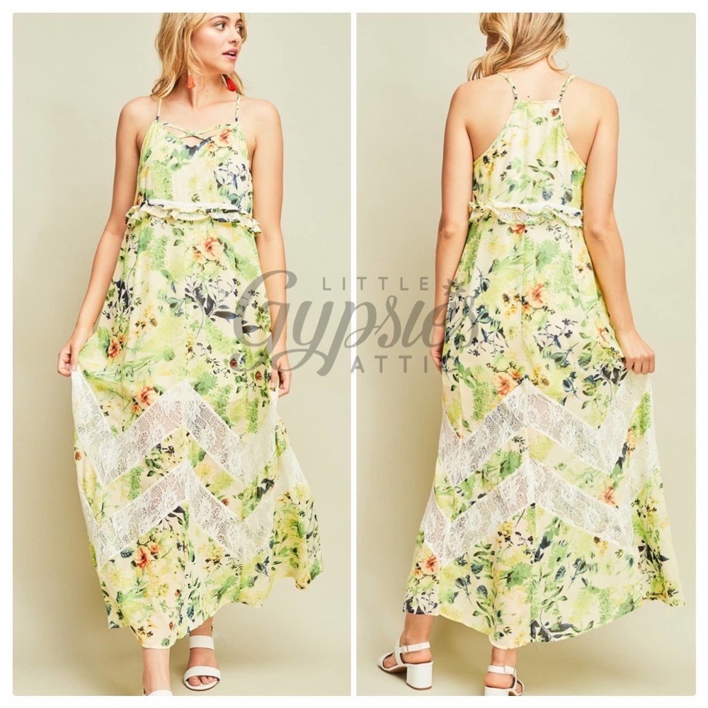 Entro Tropical Resort Maxi Dress - Picture 4 of 10